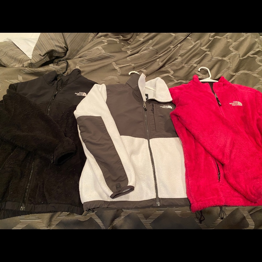 North Face Fleece Lot of 3!